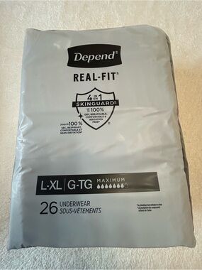 Depend Real-Fit 26 pack L-XL